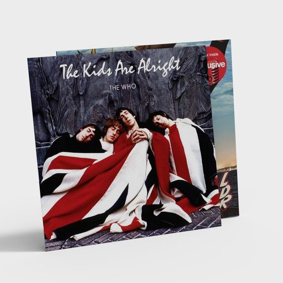 The Kids Are Alright Album Cover 3D model