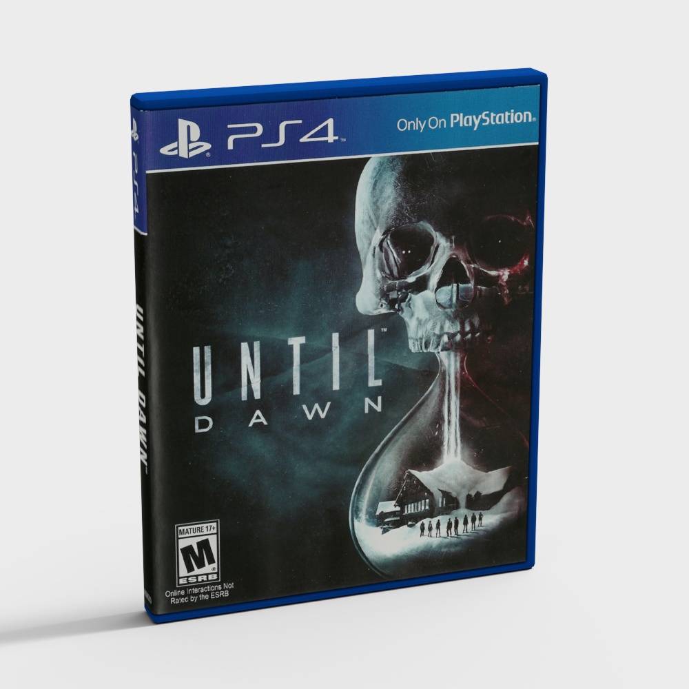 Until Dawn Game Disc