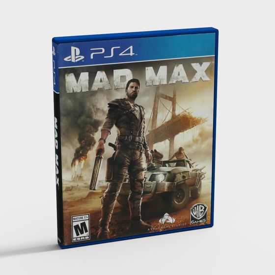 Mad Max Box Art 3D model