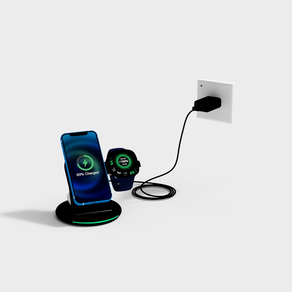 Wireless Fast Charging Phone and Watch