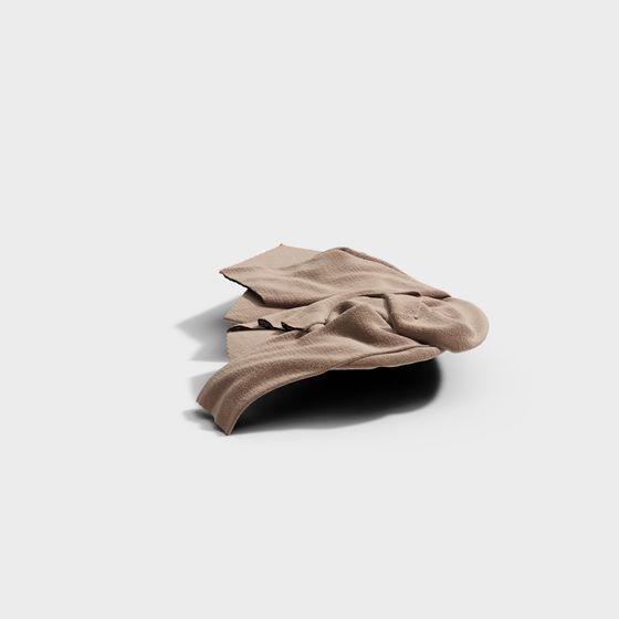 Wrinkled Fabric 3D model