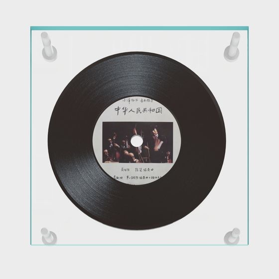 Retro Vinyl Record 3D Model for Creative Projects