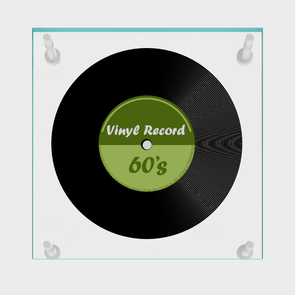 Decoración de Pared Colgante de Disco Moderna