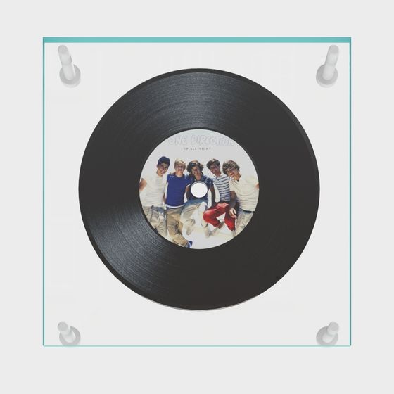 Vintage Vinyl Record 3D model for Creative Projects