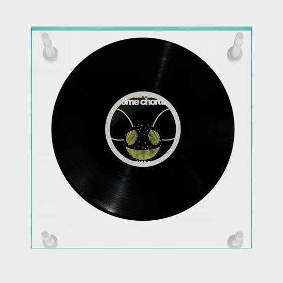 Classic Vinyl Record Player 3D model