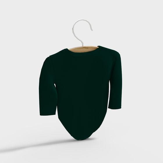 Elegant Bodysuit 3D model for Creative Projects