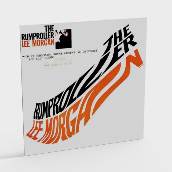 The Rumproller Classic Album Cover 3D Model