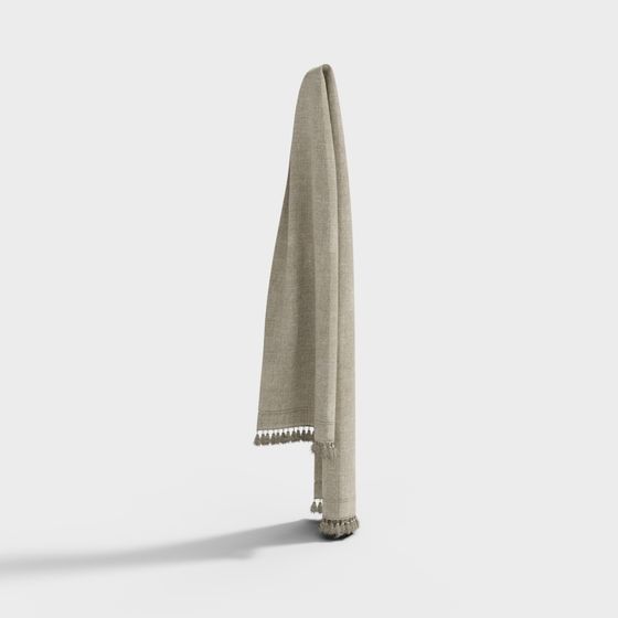 Tassel Blanket 3D model
