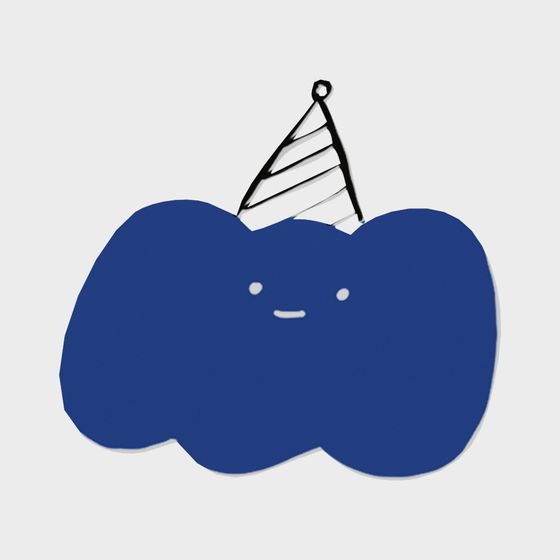 Whimsical Cloud 3D model - Fun Element for Design