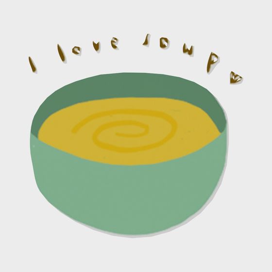 Spiral Soup Bowl 3D model