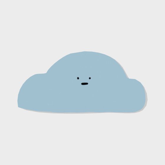 Cloud Friend 3D model for Creative Projects