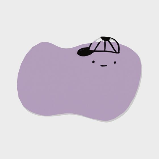 Adorable Soft Cute Bean 3D Model