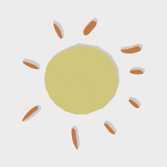 Sunshine Radiance 3D Model