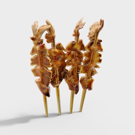 Enchanting Low-Poly Fantasy 3D Model of a Dancer