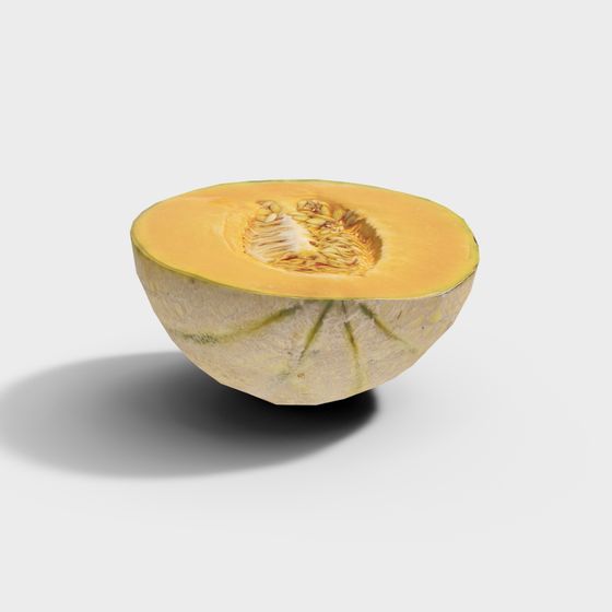 Sweet Melon 3D Model
