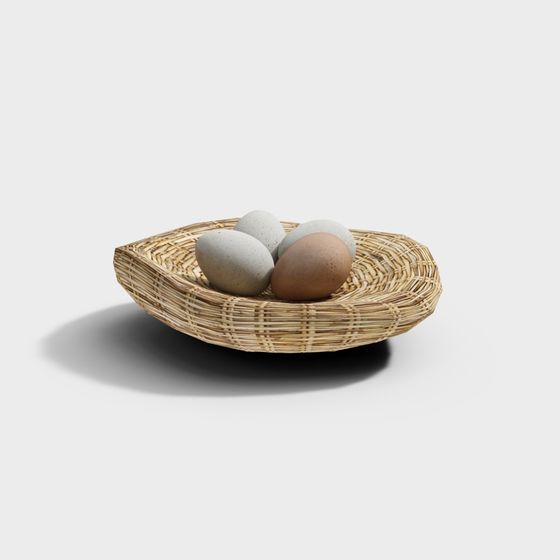 Woven Nest 3D Model