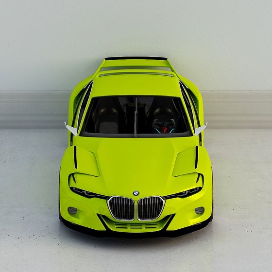 Futuristic BMW Concept Car 3D model