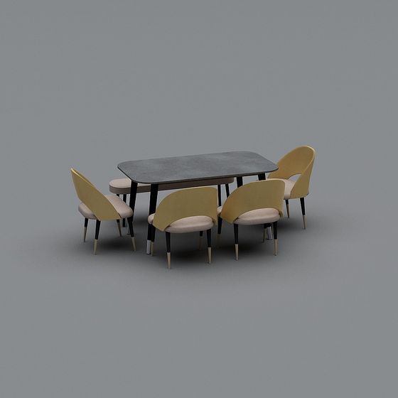 Urban Living Room 3D model