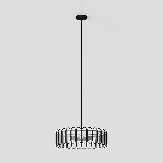 Modern Minimalist Pendant Light 3D model