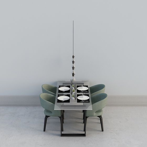 Urban Dining Table 3D model