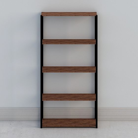 Urban Elegance Bookshelf 3D model