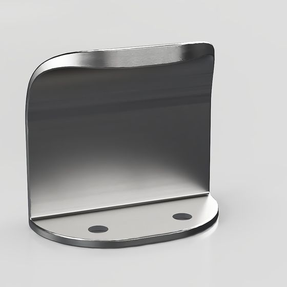 Futuristic Metallic 3D Model for Creative Projects