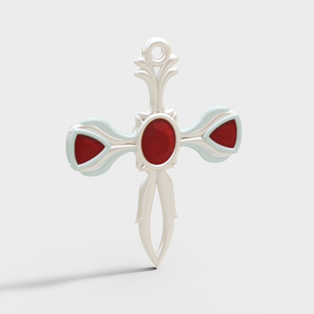 Royal Staff 3D model - Low Poly & High Detail