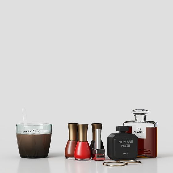 Elegant Low-Polygon 3D Model for Modern Aesthetics