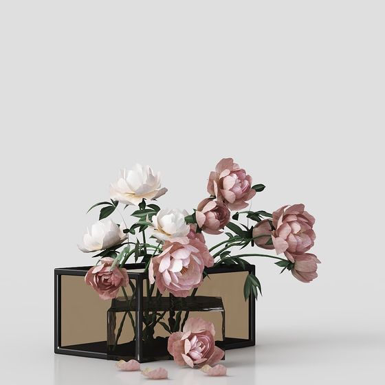 Ornement Floral Moderne