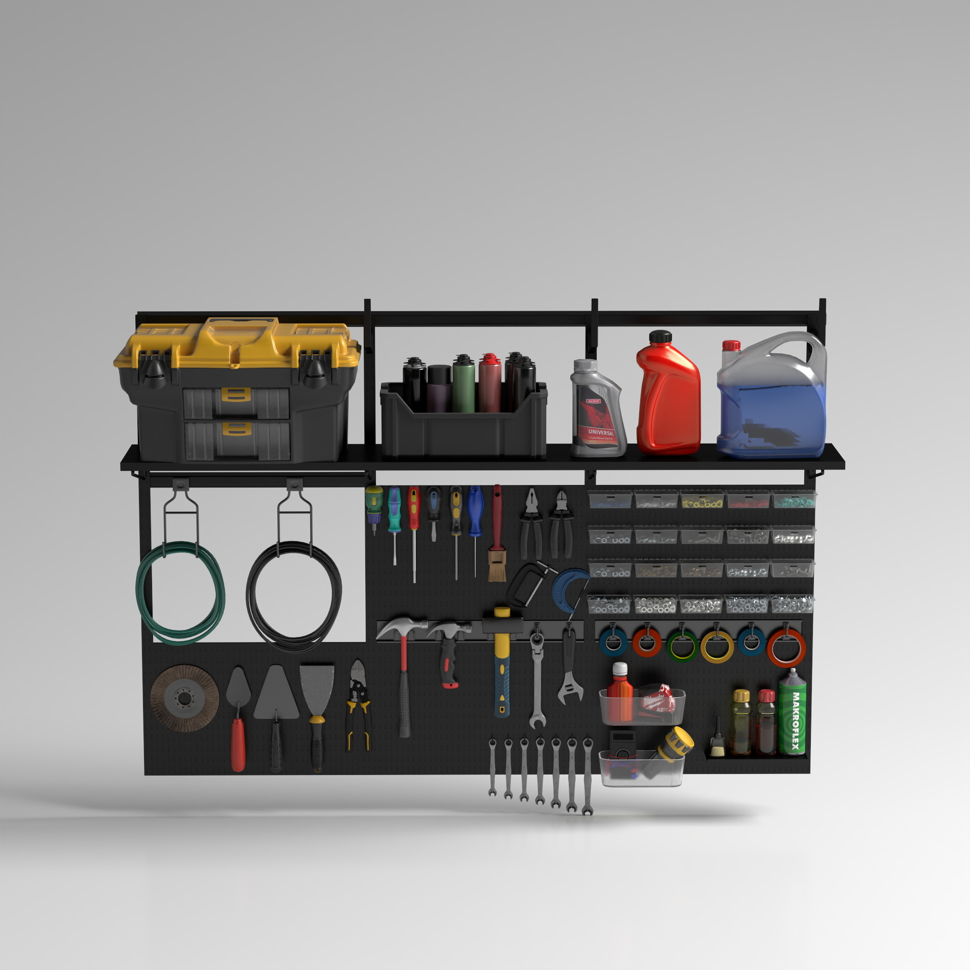 Props - Pegboard Tools