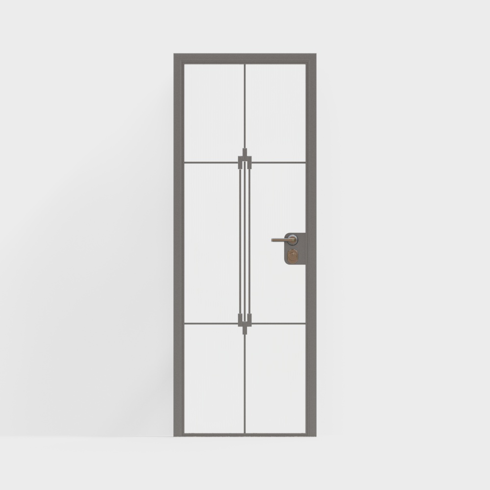 New Chinese Interior Glass Door