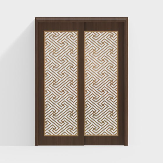 Labyrinth Door 3D model for Creative Projects