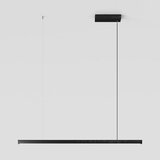Urban Glow Minimalist Pendant Lamp 3D model for Creative Spaces