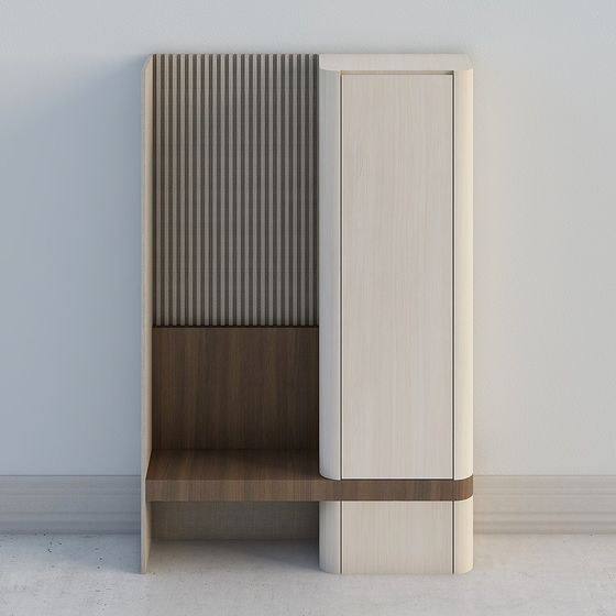 City Corner Cabinet 3D model