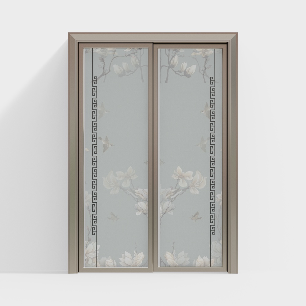 Porta Scorrevole Interna Stile Cinese Nuovo