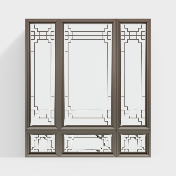 Geometric Elegance 3D Model for Modern Design