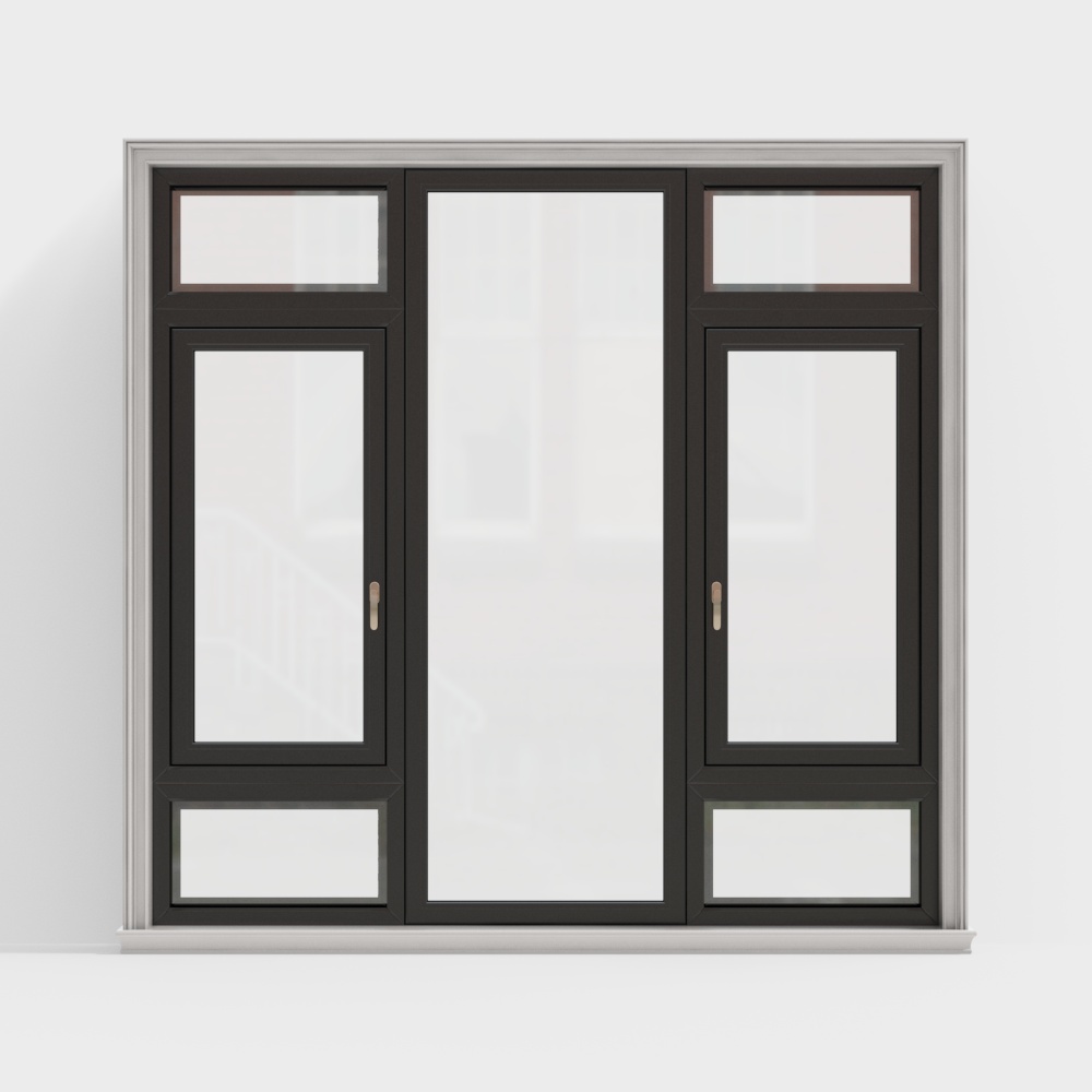 Fenêtre en alliage d'aluminium