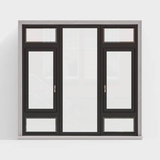 Fenêtre en alliage d'aluminium