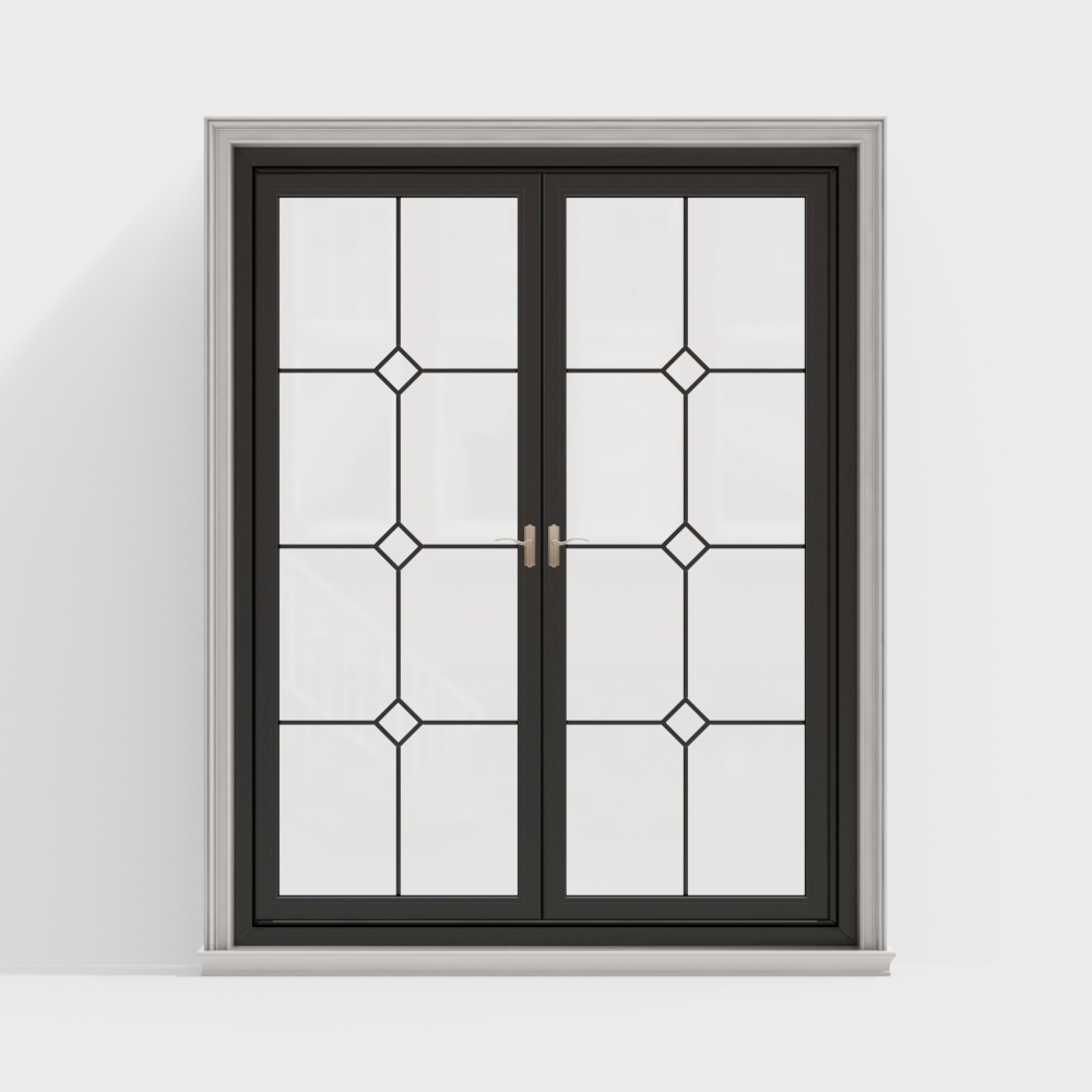 French Aluminum Alloy Window