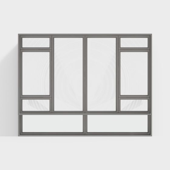 Fenêtre en alliage d'aluminium