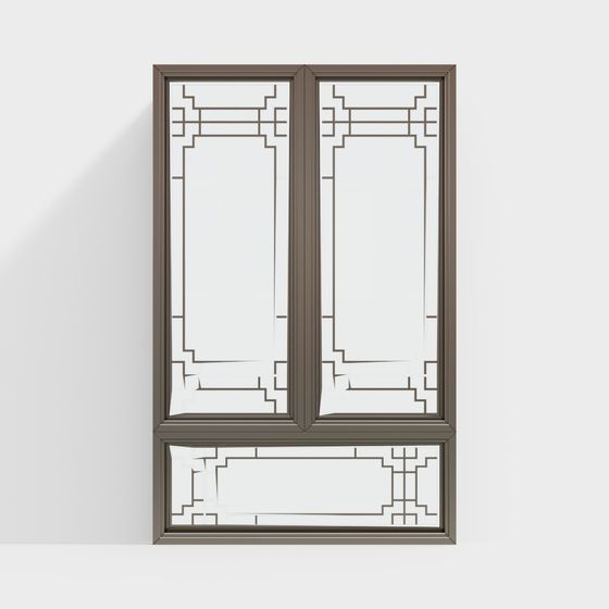 Fenêtre en alliage d'aluminium chinois moderne