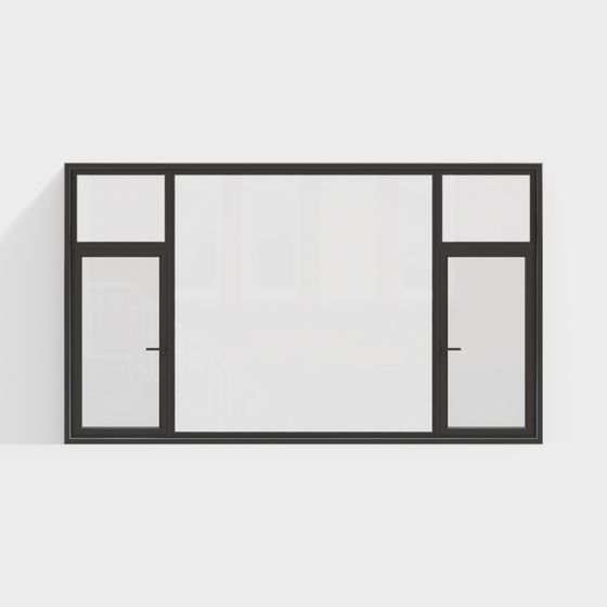 Современное распашное окно