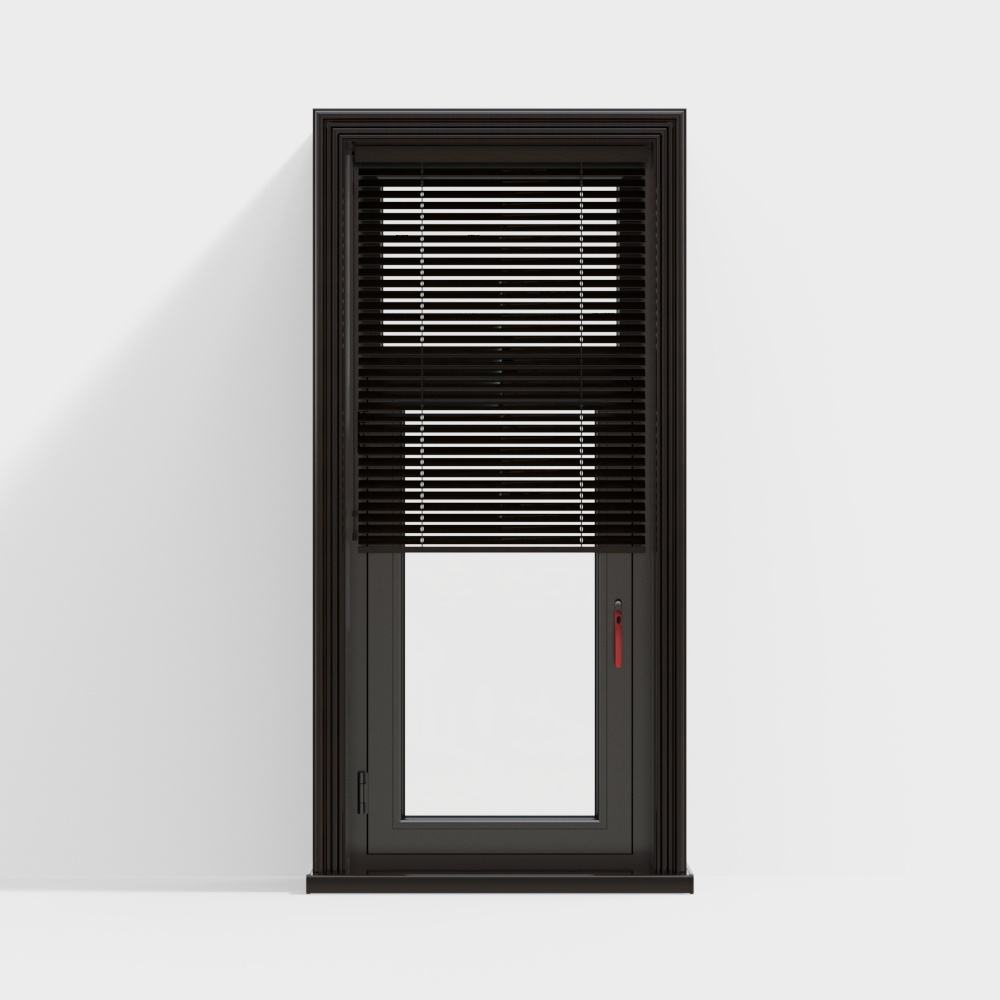 Cửa sổ hợp kim nhôm phong cách Trung Quốc mới