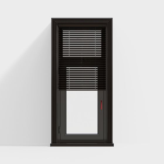 Cửa sổ hợp kim nhôm phong cách Trung Quốc mới