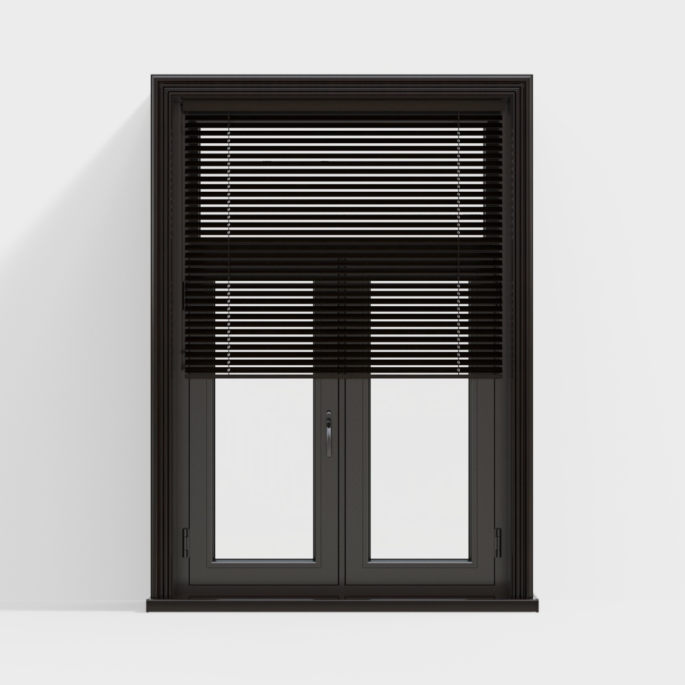 New Chinese Style Aluminum Alloy Window