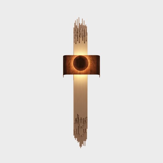 Wabi-sabi Style Wall Lamp