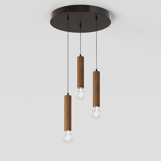 Elegant 3D Model Pendant Light for Modern Interiors