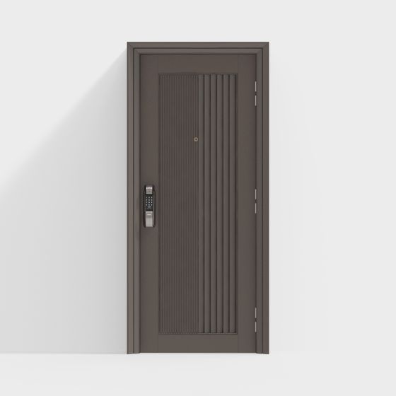 City Door 3D model - Modern Minimalist Design