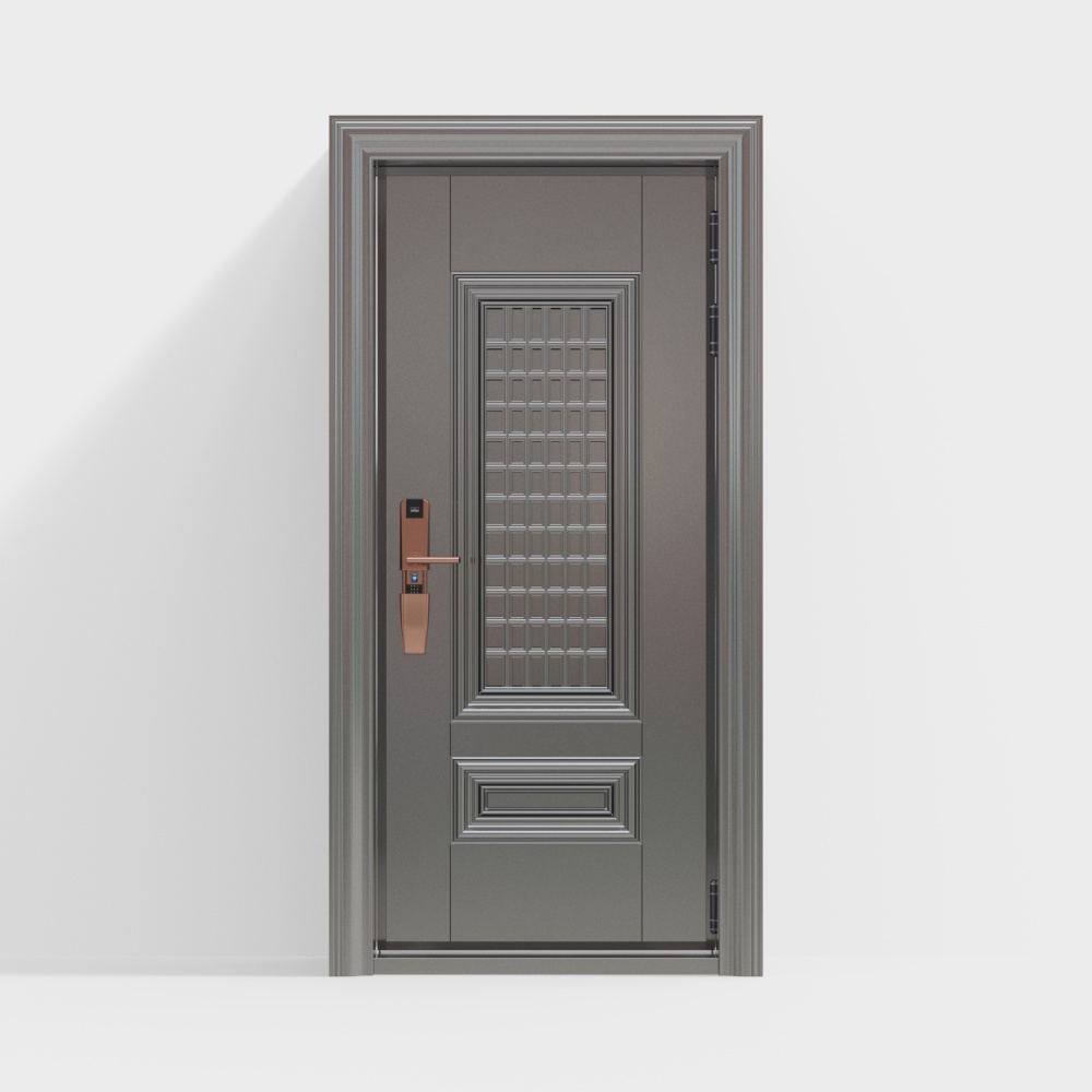 Einbruchhemmende Tür