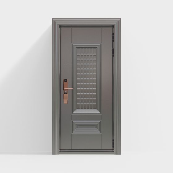 Einbruchhemmende Tür